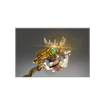 Autographed Golden Grasping Bludgeon