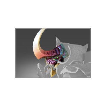 Autographed Horn of the Rancorous Nemesis