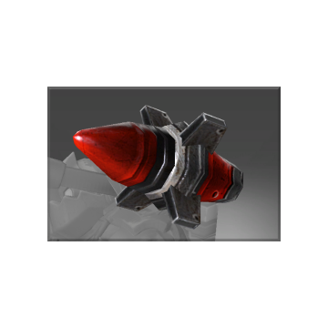 Autographed Rocket of the Iron Clock Knight
