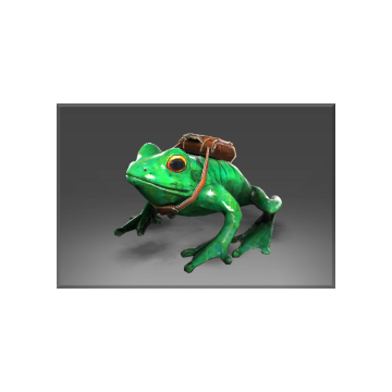 Autographed Skip the Delivery Frog