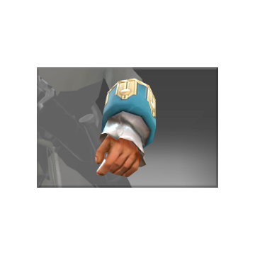 Auspicious Commodore's Puffy Cuffs