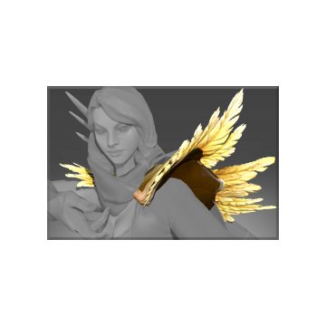 Auspicious Featherfall Spaulders