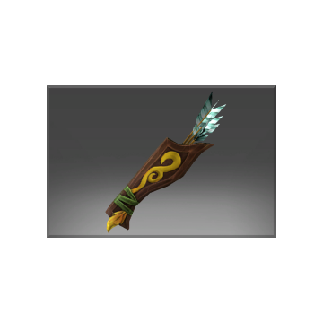 Auspicious Gilded Falcon Quiver