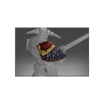 Corrupted Armature of the Belligerent Ram Pauldron