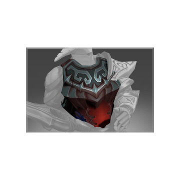 Autographed Armor of the Guardian of the Sapphire Flame