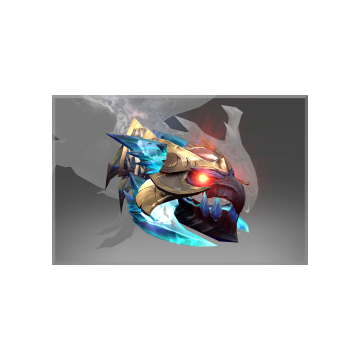 Autographed Barding of Balaur - Ice Head